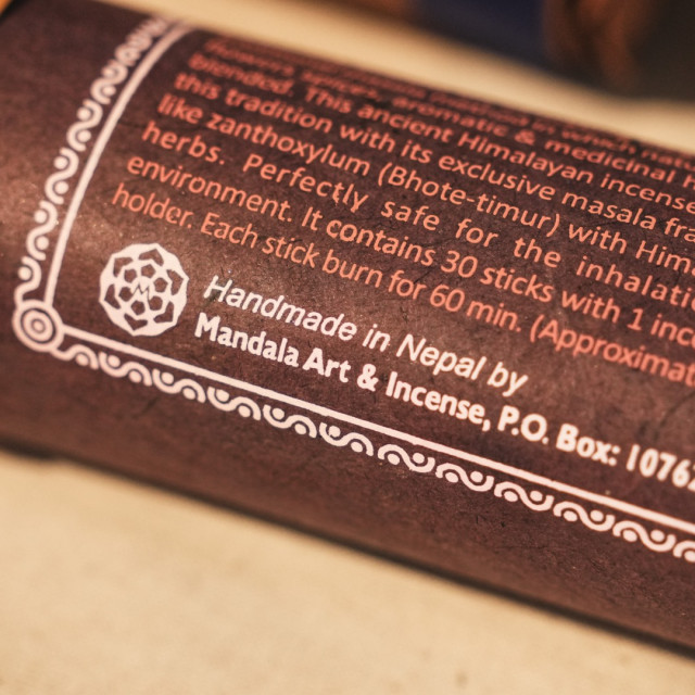 Tibetan Incense 短筒香（9款）